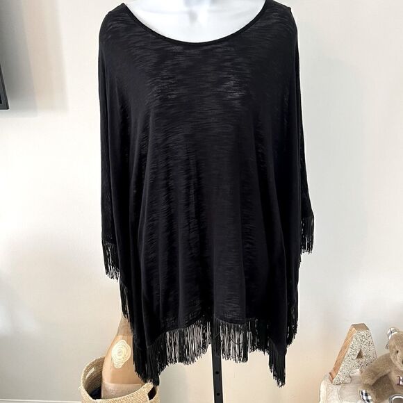 L Space Fringe Luxe Lounging Swimsuit Cover Up (S) - Picture 2 of 8